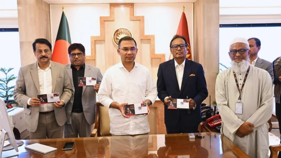 মাতৃভাষা দিবসের স্মারক ডাকটিকিট অবমুক্ত করলেন প্রধানমন্ত্রী